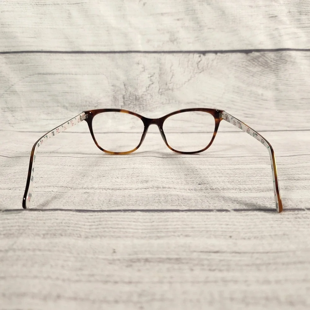 Draper James DJ5032 Tortoise Floral Cat Eye Eyeglass Frames ONLY 53-17-140